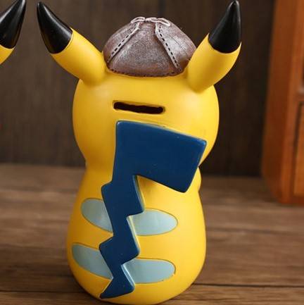Tirelire Pokémon Pikachu avec casquette Tirelire pikachu Tirelire Pokémon