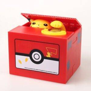 Tirelire Pokémon Pikachu électronique voleur de pièce Tirelire pikachu Tirelire électronique Tirelire Pokémon