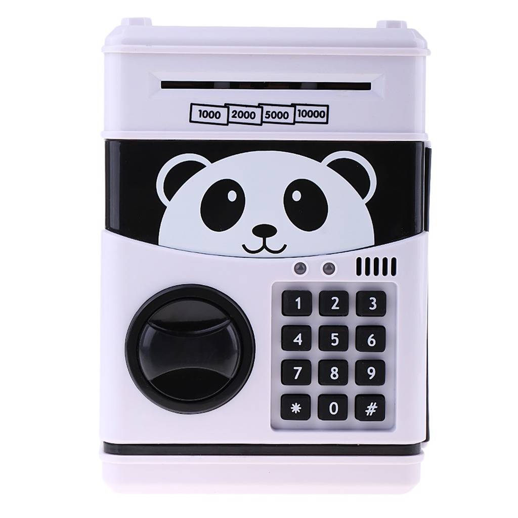 Tirelire Électronique Automatique Panda Chat Voler Tirelire